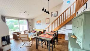 Kuchyň nebo kuchyňský kout v ubytování Emplacement idéal, au calme et proche de la plage