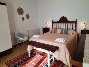 Ένα ή περισσότερα κρεβάτια σε δωμάτιο στο Cal Paó