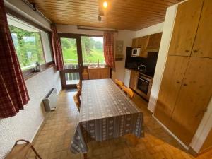 Kuchyňa alebo kuchynka v ubytovaní Appartement cosy et lumineux proche des télécabines, avec balcon et parking, animaux acceptés ! - FR-1-692-33