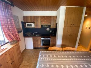 Kuchnia lub aneks kuchenny w obiekcie Appartement cosy et lumineux proche des télécabines, avec balcon et parking, animaux acceptés ! - FR-1-692-33