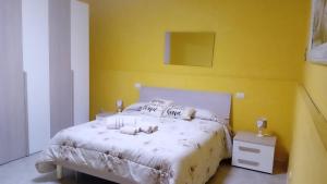 Postel nebo postele na pokoji v ubytování Villa helios