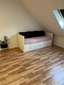 Postel nebo postele na pokoji v ubytování Apartmán Gabi