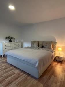 Postel nebo postele na pokoji v ubytování Apartmán Gabi