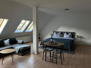 Posezení v ubytování Apartmán Gabi