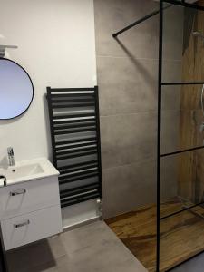 Koupelna v ubytování Apartmán Gabi