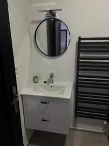 Koupelna v ubytování Apartmán Gabi