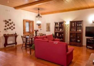 TV/trung tâm giải trí tại Villa Flora