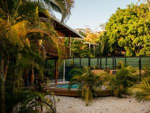 Zahrada ubytování Santeria Lodge