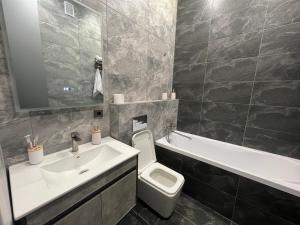 A bathroom at Апартаменты Inju City