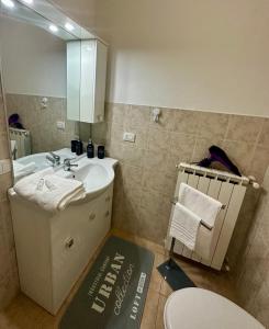 Koupelna v ubytování Casa vacanze Giuliani via Rasiglia