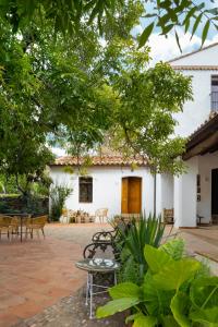 Κήπος έξω από το Apartamentos turísticos EL PATIO DEL NOGAL