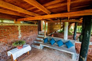 Posezení v ubytování Heavens Acres Lodge