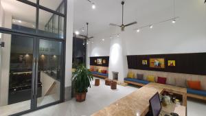 אזור ישיבה ב-The Queen Hotel Ninh Binh