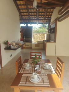 Dining area in the homestay