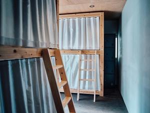 เตียงในห้องที่ 小鳩屋