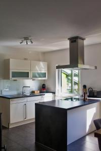 Kuchyň nebo kuchyňský kout v ubytování Ferienwohnung Erika