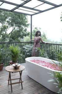 入住Crystal Kuruva Nature Resort & Spa的客人