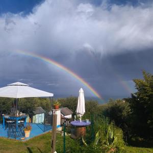 The swimming pool at or close to La collina sui trabocchi