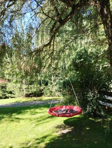 Puutarhaa majoituspaikan Apartament Nad Potokiem ulkopuolella