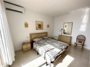 Ένα ή περισσότερα κρεβάτια σε δωμάτιο στο Two Bedroom apartment with breath-taking views +16 φωτογραφίες