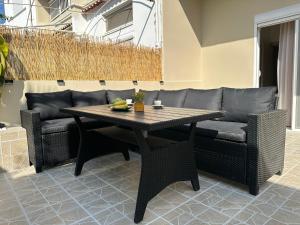 Posezení v ubytování Seaside Deluxe Apartment