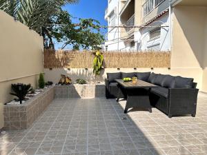 Posezení v ubytování Seaside Deluxe Apartment