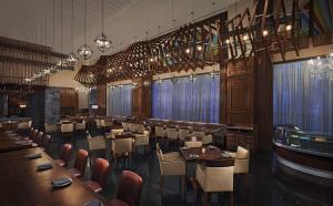 Restaurace v ubytování Hyatt Centric Janakpuri New Delhi