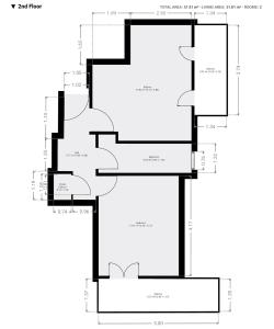 The floor plan of Vela Latina - By Ligooria