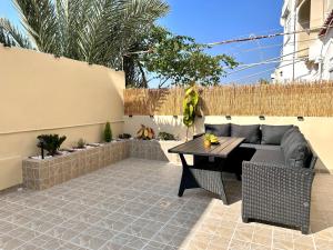 Posezení v ubytování Seaside Deluxe Apartment
