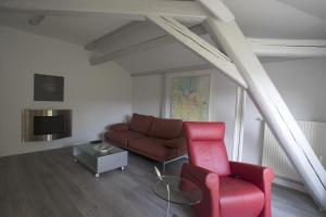 Posezení v ubytování Brauhaus Suite 19