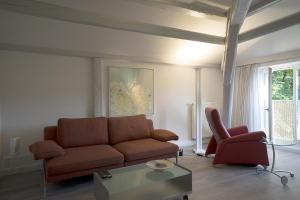 Posezení v ubytování Brauhaus Suite 19