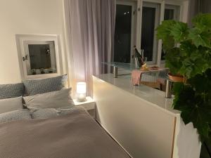 Posezení v ubytování Apartment Varnsdorf Nr.1