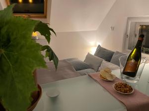 Nápoje v ubytování Apartment Varnsdorf Nr.1