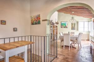 TV a/nebo společenská místnost v ubytování La Vista - Together in Tuscany + 4 fotografie