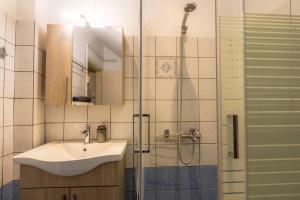 Koupelna v ubytování Korte Apartment 1