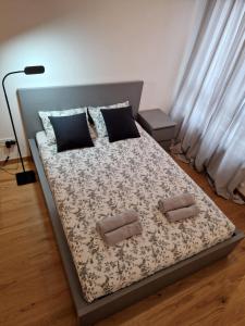 Postel nebo postele na pokoji v ubytování Studio mini54