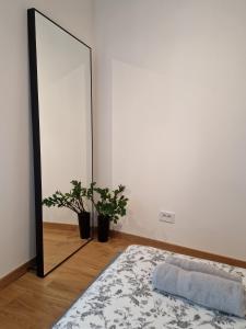 Postel nebo postele na pokoji v ubytování Studio mini54