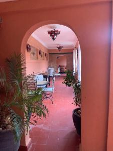 Posezení v ubytování Riad Malida Marrakech