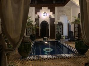 Bazén v ubytování Riad Malida Marrakech nebo v jeho okolí