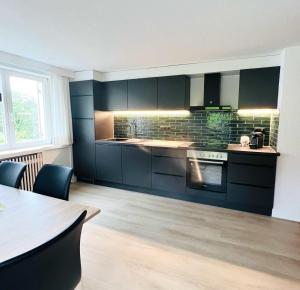 Istumisnurk majutusasutuses Panorama Appartements