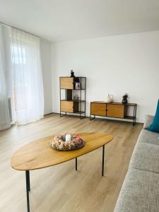 Istumisnurk majutusasutuses Panorama Appartements