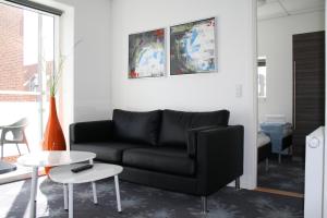 Istumisnurk majutusasutuses ApartHotel Faber