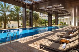 Bazén v ubytování JW Marriott Hotel Muscat nebo v jeho okolí