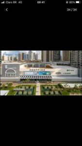 Bazén v ubytování Lindo Apartamento Águas Claras em Shopping - Completo! nebo v jeho okolí