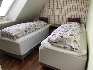 Postel nebo postele na pokoji v ubytování Country flat