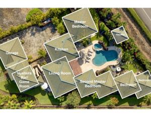 Piscina di Hale Mele Polynesian Pod Style Home with private Pool, Hot Tub, E-bikes and Golf Cart o nelle vicinanze