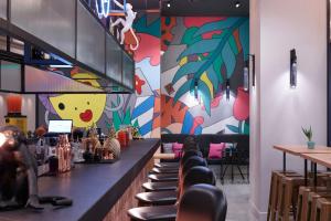 Posezení v ubytování Moxy Athens City