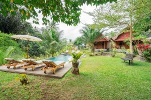 Zahrada ubytování Bali Sesandan Garden