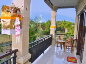 Balkón nebo terasa v ubytování Eka Bali Guest House