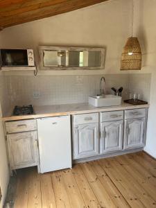 A kitchen or kitchenette at Willdenowia Guestsuite at Waboom Family Farm